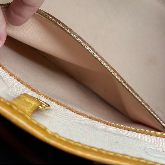 Louis Vuitton Neverfull MM Damier Azur Tote Pink Interior Authentic - Picture 14 of 15